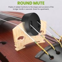 Round Tourte Style Cello Mute