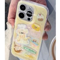 เคสไอโฟนน่ารัก Chef Puppy Apple 14/13Promax เคสโทรศัพท์มือถือ 12/11pro นิ่ม xr/xs ป้องกันการล่มสลาย 7/8plus เพศหญิง