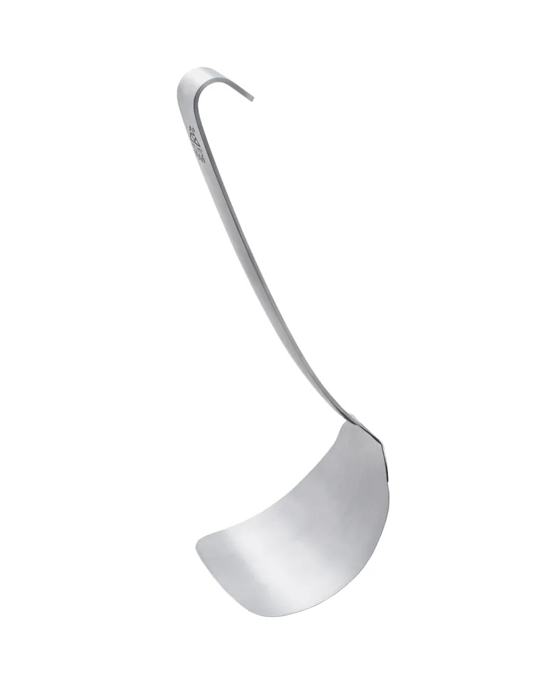 Soup Ladle triangle series 1946 made of 18/10 stainless steel. Drip free.