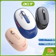 Chuột Im Lặng Không Dây Acer Chế Độ Kép USB 2.4G Và Bluetooth Có Thể Sạc