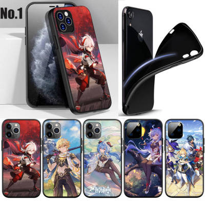 TTL25 Game Genshin Impact อ่อนนุ่ม High Quality ซิลิโคน TPU Phone เคสโทรศัพท์ ปก หรับ iPhone 7 8 11 12 13 14 Pro XS Max SE X XR Plus SE