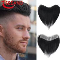 SEEANO Synthetic Forehead Hairline Toupees V-shaped Front Fassels Forehead Invisible Wig Tapes Men 39;s Invisible Wig Stickers