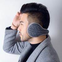 [COD] folding knitted warm earmuffs riding ear warmer wearing after twisting