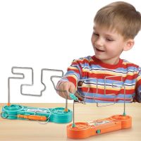 Kids Collision Electric Shock Toy Education Electric Touch Maze Game Party Funny Game Science Experiment Toys for Children Gift