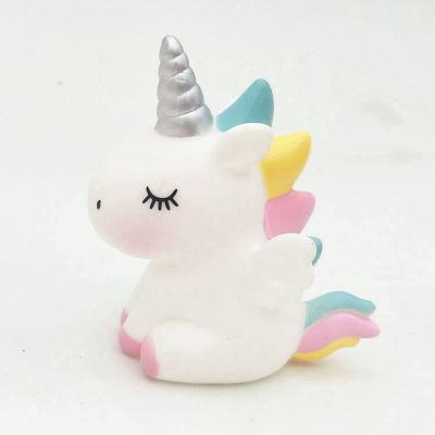 INS Unicorn Cake Topper Kids Birthday Party Favors Baby Shower Party Cupcake Topper