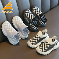 Annn Store รองเท้ากีฬาสำหรับเด็ก New Boys Casual รองเท้า Breathable ตาข่ายรองเท้า Soft Sole หญิง Flying รองเท้าเด็ก Shoes