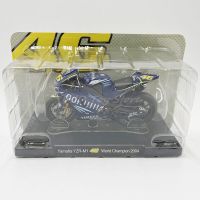 ของเล่นโมเดลรถจักรยานยนต์ Diecast 1:18 YZR-M1 2004/2017จักรยานแข่งกีฬาจำลองขนาดเล็ก