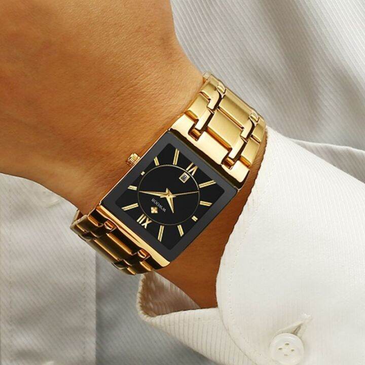 a-creative-relogio-masculinogoldmen-square-dollgoldenstainless-steelwrist-watch