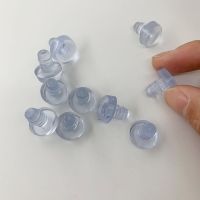 、’】【‘ 20Pcs Transparent Ruer Screws Hole Plugs Anti Collision Embedded Cabinet Door Bumpers Anti-Slip Foot Pad Furniture Fasteners