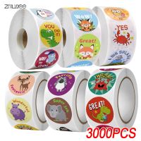 Animals Stickers for Kids Korean Stickers Small Business Supplies Zoo Animals Cartoon Stickers for Kids  Sticker Reward Sticker Stickers