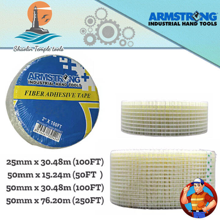 ARMSTRONG SelfAdhesive Fiberglass Mesh Tape / Gypsum Tape / Gasa Tape