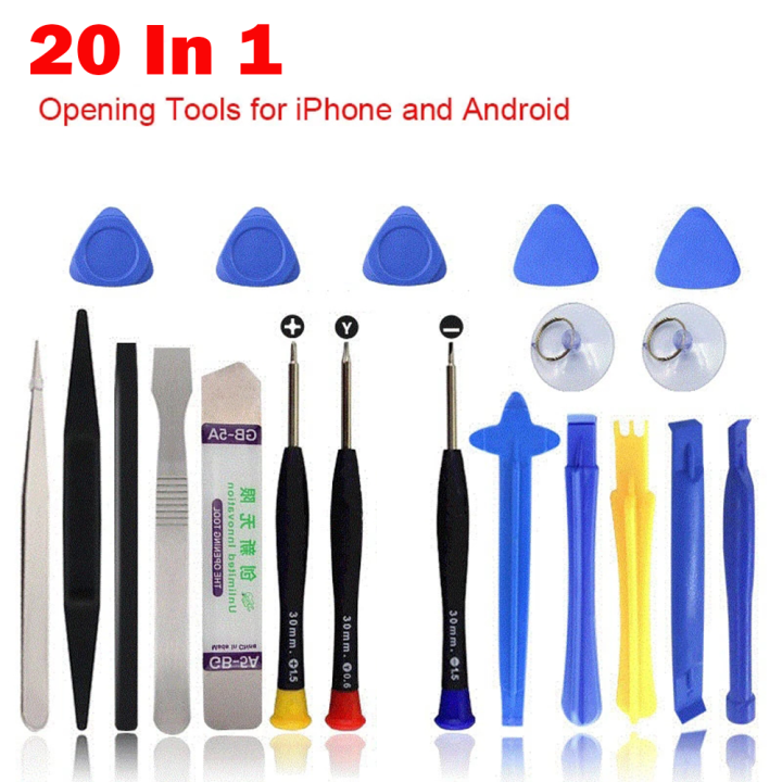 Screwdriver Set of Tools Phone Repair Kit 20 In 1 Mobile Accessories