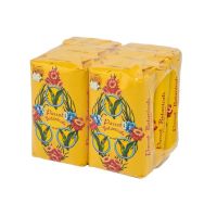 พฤกษานกแก้ว สบู่ก้อน กลิ่นมะลิ สีเหลือง ขนาด 60 กรัม แพ็ค 6 ก้อน - Parrot Soap Yellow 60 g x 6
