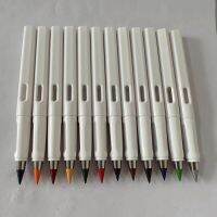 12pcs/Set Color Eternal Pencil Can Be Wiped Magic Replace Head Eco Friendly Student Painting Kids Gift Drawing Assorted Colors