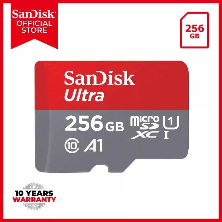 Sandisk Ultra Micro Sdxc A Series Uhs I Class Up To Mb S Gb Sdsqua Lazada Ph