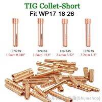 hk㍿♀♤  4/8Pcs Welding Consumables 10N22S 10N23S 10N24S 10N25S 1.0/1.6/2.4/3.2mm TIG Collet WP17 26 Torch Accessories