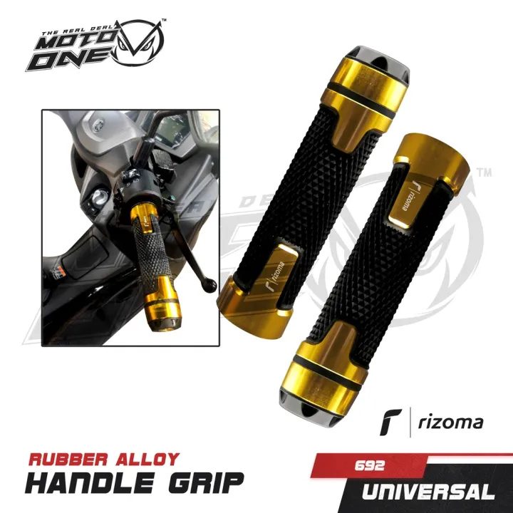 Handle Grip For Motorcycle Original Rizoma Handle Grip Universal With Bar End Aerox Nmax