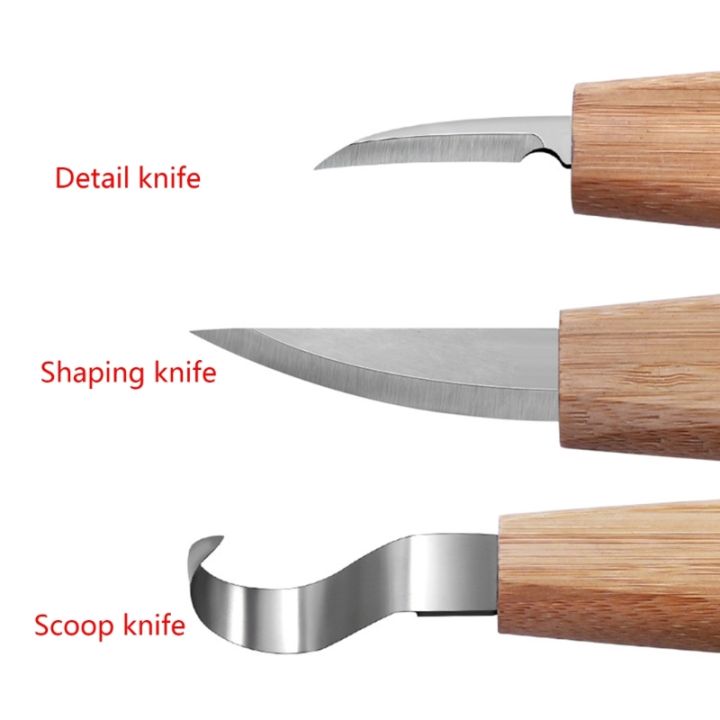 sharpener-wood-carving-tool-craft-deluxe-wood-carving-kit-chisel-woodworking-cutter-มีดแกะสลักความแข็งสูง