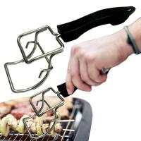 Hot Plate Gripper Anti Scald Plate Bowl Clip Gripper Hot Dish Pot Pan Clamp Clips Multifunctional Kitchen Utensil Holder Tools