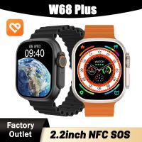 ZZOOI Original W68 Plus Ultra Smart Watch Men 2.2inch 49mm Series 8 Sport Smartwatch Bluetooth Call Wireless Charge NFC PK DT8 Ultra