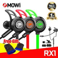 PLEXTONE หูฟังเกมมิ่ง สเตอริโอ xMOWi RX1 ควบคุมระยะไกล มีไมโครโฟน รองรับระบบ Android สำหรับเล่น PUBG