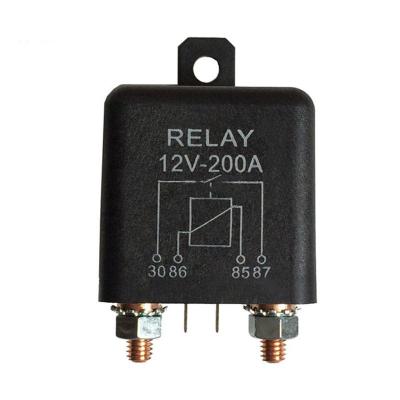 12V 200A Normally Open 4 Pin Relay - Heavy Duty Automotive Marine Split Charge