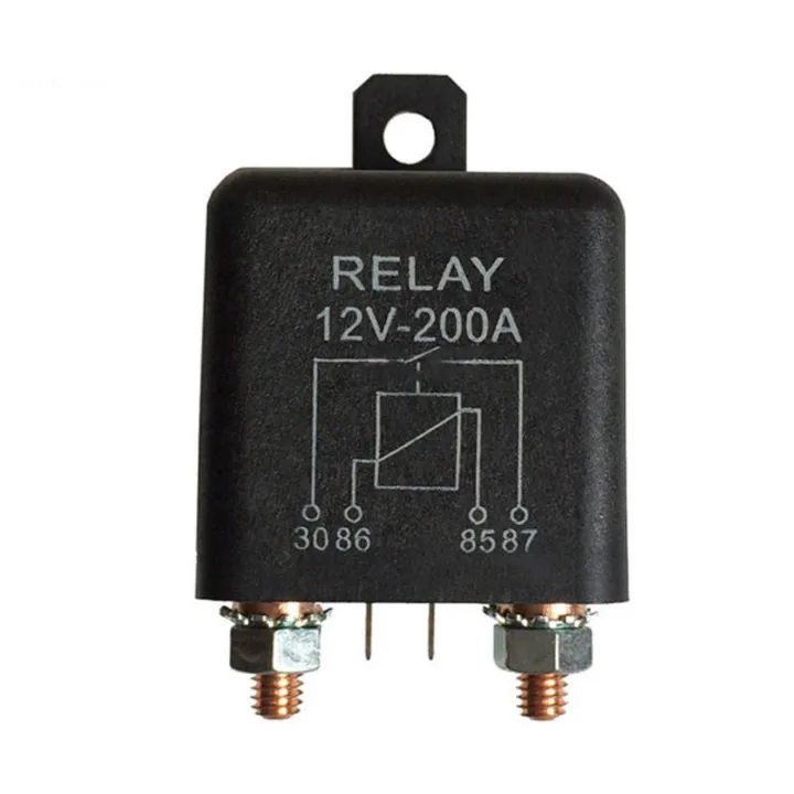 Themremain 12v 200a Normally Open 4 Pin Relay Heavy Duty Automotive