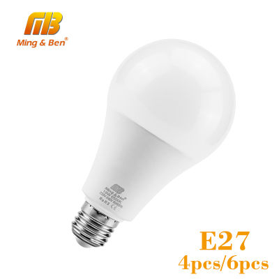 4pcs6pcs LED Bulb in room E27 Natural Light ColdWarm White Lampara 110V-220V High Brightness Lamp For Pandent light,Table lamp