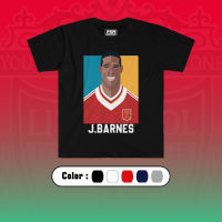 PSM เสื้อยืดลายนักฟุตบอล J.Barnes