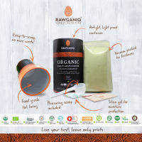 Rawganiq ผงใบอ่อนข้าวบาร์เลย์ออร์แกนิค Organic Barley Grass Powder (200g)