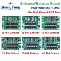 3S 4S 20A 40A 60A Li-ion Lithium Battery Charger Protection Board 18650 BMS Drill Motor 11.1V 12.6V/14.8V 16.8V Enhance/Balance