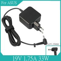 อะแดปเตอร์สำหรับ ASUS ไฟ19V 1.75A 33W 4.0x1.35มม. เอซีแล็ปท๊อปที่ชาร์จ ADP-33AW S200E X202E X201E Q200 S200L S220 X453M F453 X403M