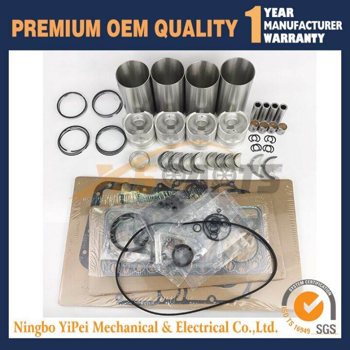 Overhaul Rebuild Kit For Kubota V1200 Engine RX245 RX275 RX2750 Loader
