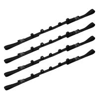 Nylon Strap Adjustable Car Roof Belt Fishing Pole Rack Heavy Duty for Cars, Wagons, 4 Pcs