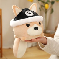 【CW】 สินค้าใหม่ข้ามพรมแดนสองมิติดั้งเดิม God Ina Wife Goro Shiba Inu General Dog Doll หมอนตุ๊กตาอะนิเมะต่อพ่วง