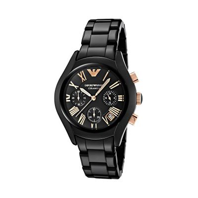 Emporio Armani AR1411 Watch Emporio Black Ceramic 100% Authentic Brand Cheap Watch for Men A-29