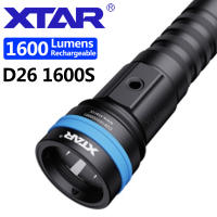 XTAR D26 1600S 1600 Lumens Diving Flashlight, Can Carry 100 Meters Underwater