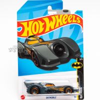 ❗ No. 103 BATMOBILE Batman Blue Gray Orange Pattern Mattel Hot Wheels Alloy Small Sports Car