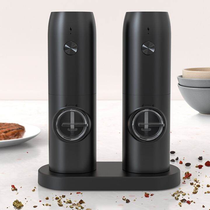 electric-grinder-gravity-sensing-mini-salt-pepper-grinder-usb-rechargeable-grinder