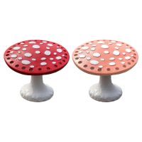 26 Holes Mushroom Earring Holder Earrings Storage Rack Display Rack Home Desktop Ornament Stand Jewery Holder Resin Organizer