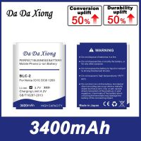 【Worth-Buy】 Levonsity DaDaXiong 3400MAh BLC-2 BLC2โทรศัพท์ Li-Ion สำหรับ3310 3330 1260 2260 3315 3320 3350 3360 3390 3410 3510 3520