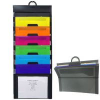 Large Capacity Expandable Accordian Pockets Filing Cabinet Pockets Rainbow File Organizer Hanging File Folders