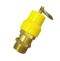 2/3/4/5/6/7/8/9/10/12.5/15 Bar 3/8 BSP Male Brass Air Safety Valve Relief Valve Pressure Release Valve Air Compressor