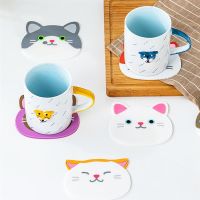 【CW】 Cartoon Resistant Silicone Drink Cup Coasters Non-slip Pot Holder Table Placemat Accessories