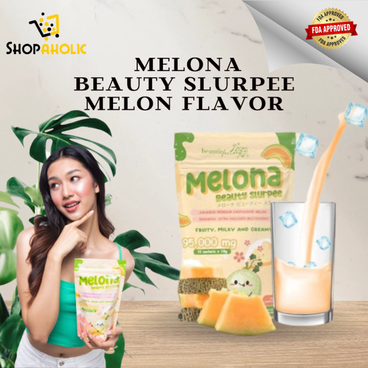 MELONA BEAUTY SLURPEE (MELON FLAVOR) Beautie Factory Collagen Japan
