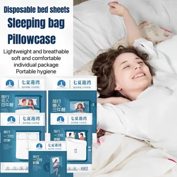 Disposable sleeping outlet bag