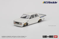 MINI GT 1/64 No.016 Datsun 510 Pro Street GREDDY Pearl White KHMG016