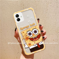 เคสโทรศัพท์ Samsung Galaxy A04 A04E ฝาหลังฟองน้ำการ์ตูนปกหลังซิลิโคนใสราคาไม่แพงเคสนิ่ม2022