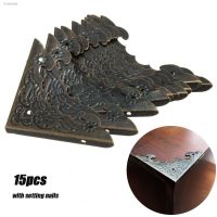 ▬✗ 15pcs Practical Metal Bronze Book Scrapbooking Album Menu Folder Corner Protectors for Photo DIY