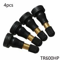 4x Car Truck TR600HP High Pressure Snap-In Brass Tubeless Tire Valve Stem Air Tyre Valve Stem Tubeless Tyre Valve Stems